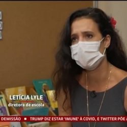 Leticia Lyle fala sobre volta às aulas na Globonews